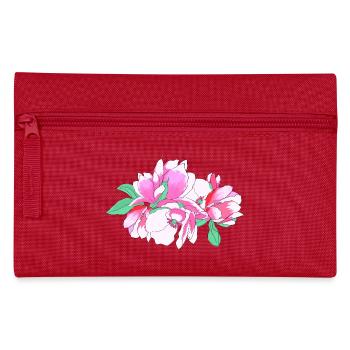 Pink Flower Bouquet - Pencil Case - red - Front