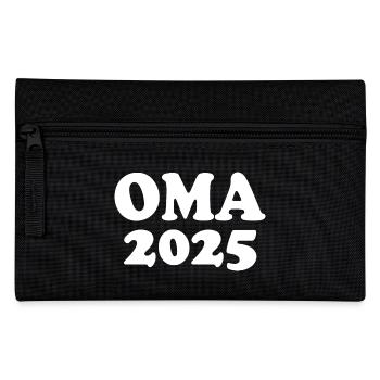 Oma 2025 - Federtasche - Schwarz - Vorne