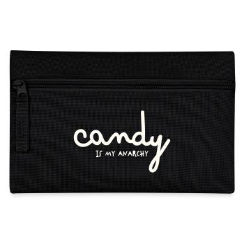 CANDY IS MY ANARCHY - Federtasche - Schwarz - Vorne