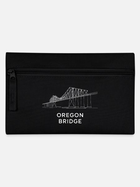 Oregon Portland Amerika Bundesstaat für Oregon - Federtasche - Schwarz
