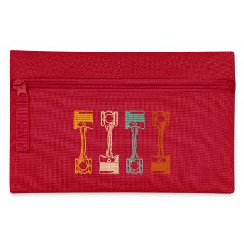 Retro Car Mechanic - Pencil Case - red - Front