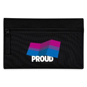 PROUD 2025 Bi - Federtasche - Schwarz - Vorne