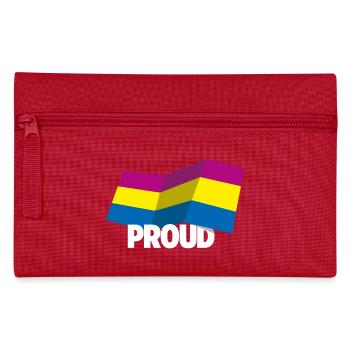 PROUD 2025 Pan - Federtasche - Rot - Vorne