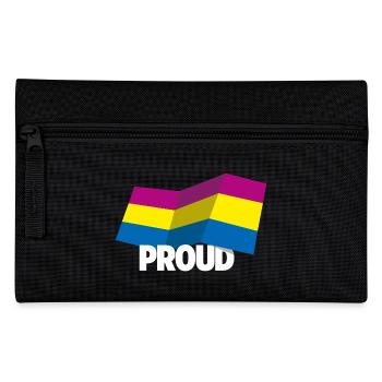 PROUD 2025 Pan - Federtasche - Schwarz - Vorne