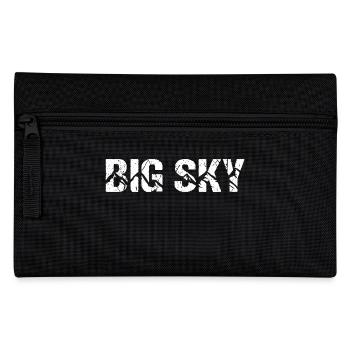 Big Sky Mountains Montana USA - Pencil Case - black - Front
