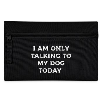 Geschenk Spruch Haustiere Hunde Hund Dog Love - Federtasche - Schwarz - Vorne