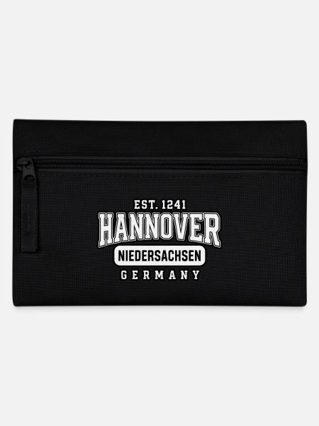 Hannover Niedersachsen - Federtasche - Schwarz