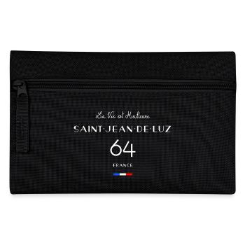 Saint Jean de Luz Pyrénées 64, Baskenland Frankreich - Federtasche - Schwarz - Vorne