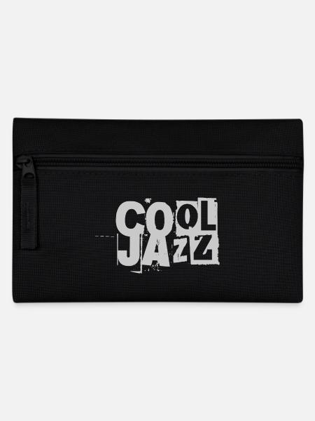 Cool gazz Distressed Typografie - Federtasche - Schwarz