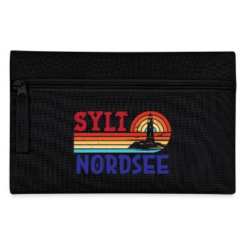 North Sea Holiday SYLT NORTH SEA ISLAND Fun - Pencil Case - black - Front