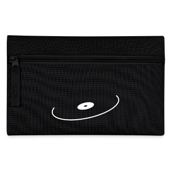 Vinyl Record - Pencil Case - black - Front