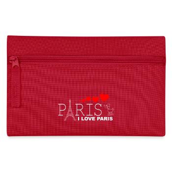 I LOVE PARIS 2WR - Pencil Case - red - Front
