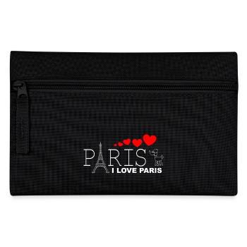 I LOVE PARIS 2WR - Federtasche - Schwarz - Vorne
