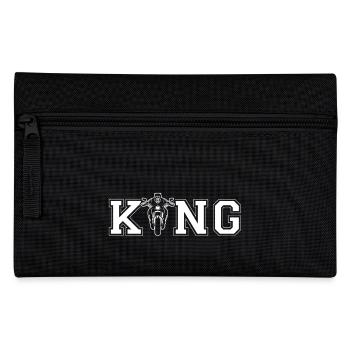 Motorrad König - Federtasche - Schwarz - Vorne