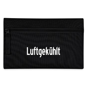 Luftgekühlt - German Word - Federtasche - Schwarz - Vorne