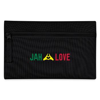 Reggae Farbe - Federtasche - Schwarz - Vorne