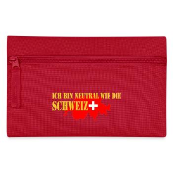 schweiz - Pencil Case - red - Front