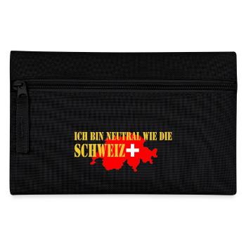 schweiz - Pencil Case - black - Front