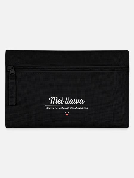 Mei liawa - Federtasche - Schwarz