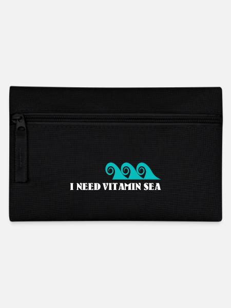 Vitamin Sea - Vitamin C / Geschenk Idee - Federtasche - Schwarz