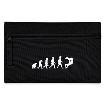 Evolution Catcher wrestler wrestler wrestling - Pencil Case - black - Front