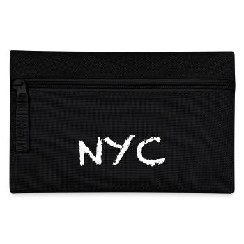 New York City, NYC - Federtasche - Schwarz - Vorne