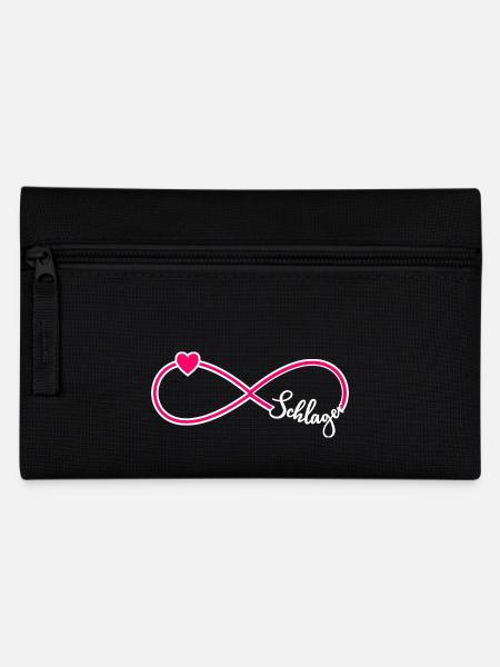Unendlichkeit Symbol Schlager Infinity - Federtasche - Schwarz