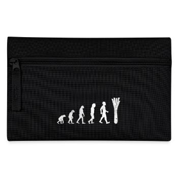 Evolution Lauch Shirt Geschenk Lustig - Federtasche - Schwarz - Vorne