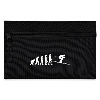 Skifahren Evolution - Federtasche - Schwarz - Vorne