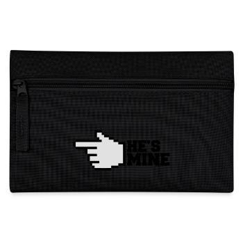 Hes Mine - Pencil Case - black - Front