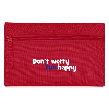 run - Pencil Case - red - Front