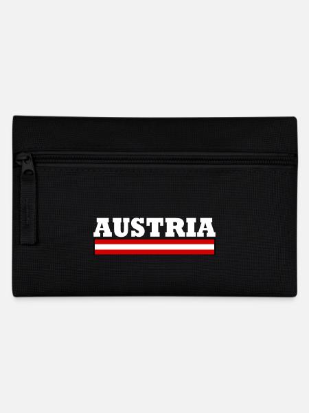 Austria - Pencil Case - black