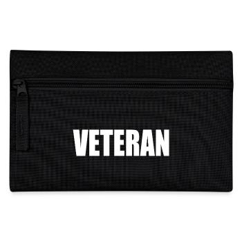 Veteran - Federtasche - Schwarz - Vorne