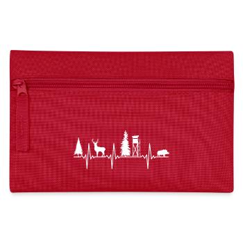 Chasseurs battements de cœur - Trousse - rouge - Devant