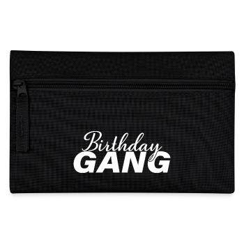 Anniversaire Gang Matching Groupe Fête d’Anniversaire Cadeau - Trousse - noir - Devant