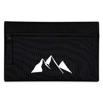 Mountains - Pencil Case - black - Front