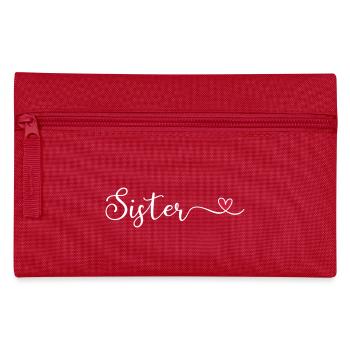Sister - Pencil Case - red - Front