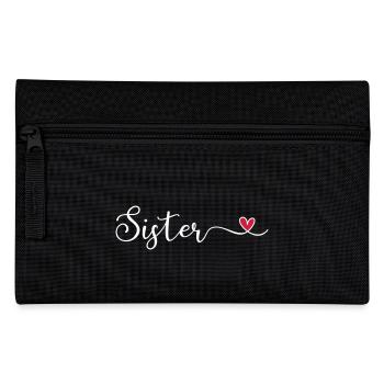 Schwester - Federtasche - Schwarz - Vorne
