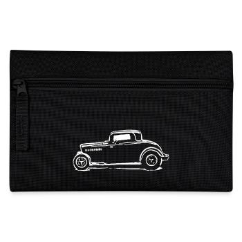 Hot Rod, Street Rod, Design von Mondwinkel - Federtasche - Schwarz - Vorne