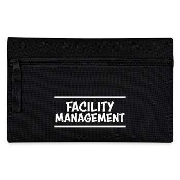 Tshirt Facility Management - Pencil Case - black - Front
