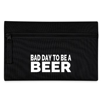 Bier - Federtasche - Schwarz - Vorne