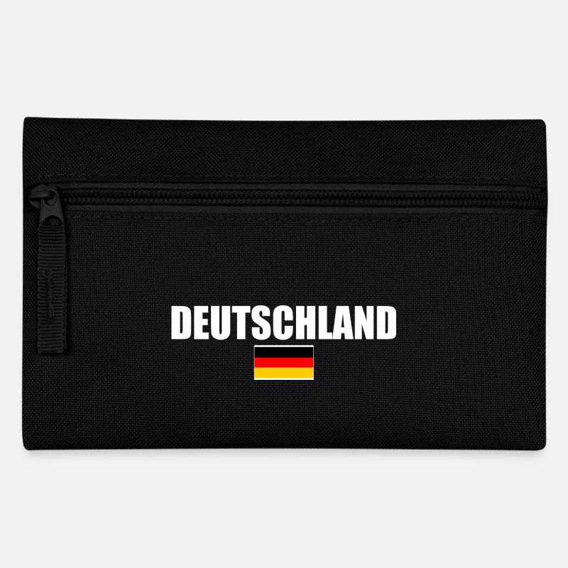 Deutschland - Federtasche - Schwarz