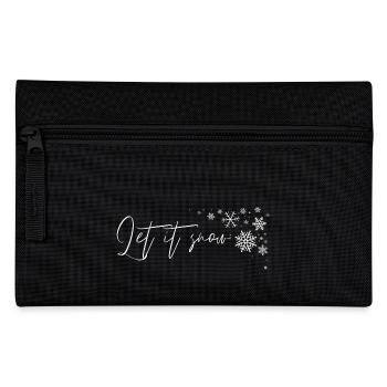Let It Snow Sparkle - Federtasche - Schwarz - Vorne