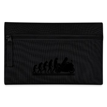Evolution Motorradfahrer Enduro Motorrad Motorrad - Federtasche - Schwarz - Vorne
