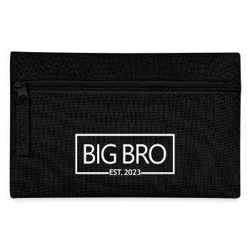 Big Bro Est. 2023 zum Big Brother befördert - Federtasche - Schwarz - Vorne