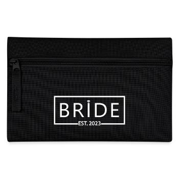 2023 Fiançailles Mariage Douche nuptiale - Trousse - noir - Devant