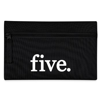 Cinq - 5 ans anniversaire, 5 ans anniversaire - Trousse - noir - Devant