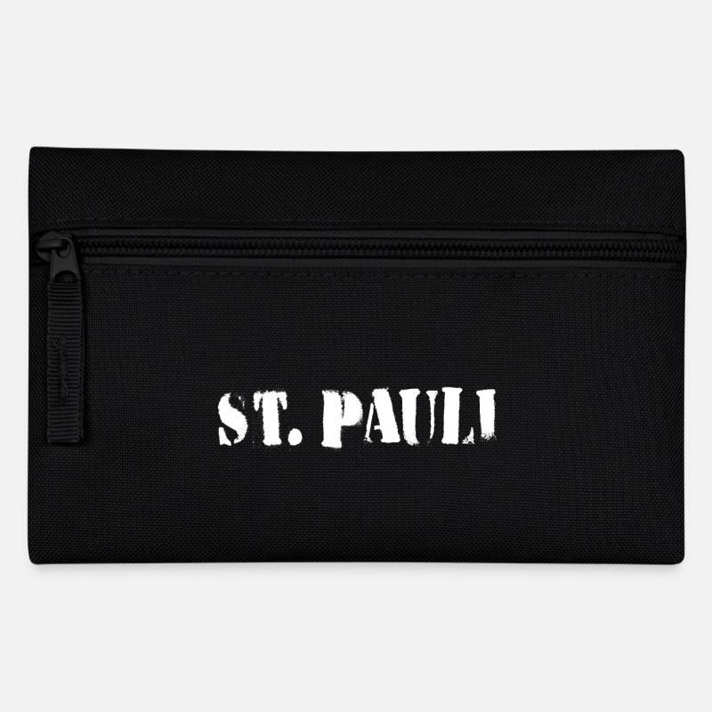 Hamburg St. Pauli - Federtasche - Schwarz