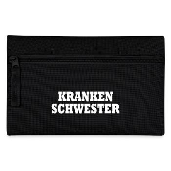 krankenschwester - Federtasche - Schwarz - Vorne