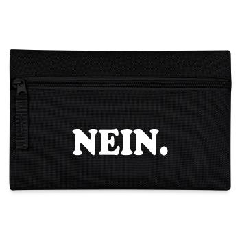 Nein - Federtasche - Schwarz - Vorne